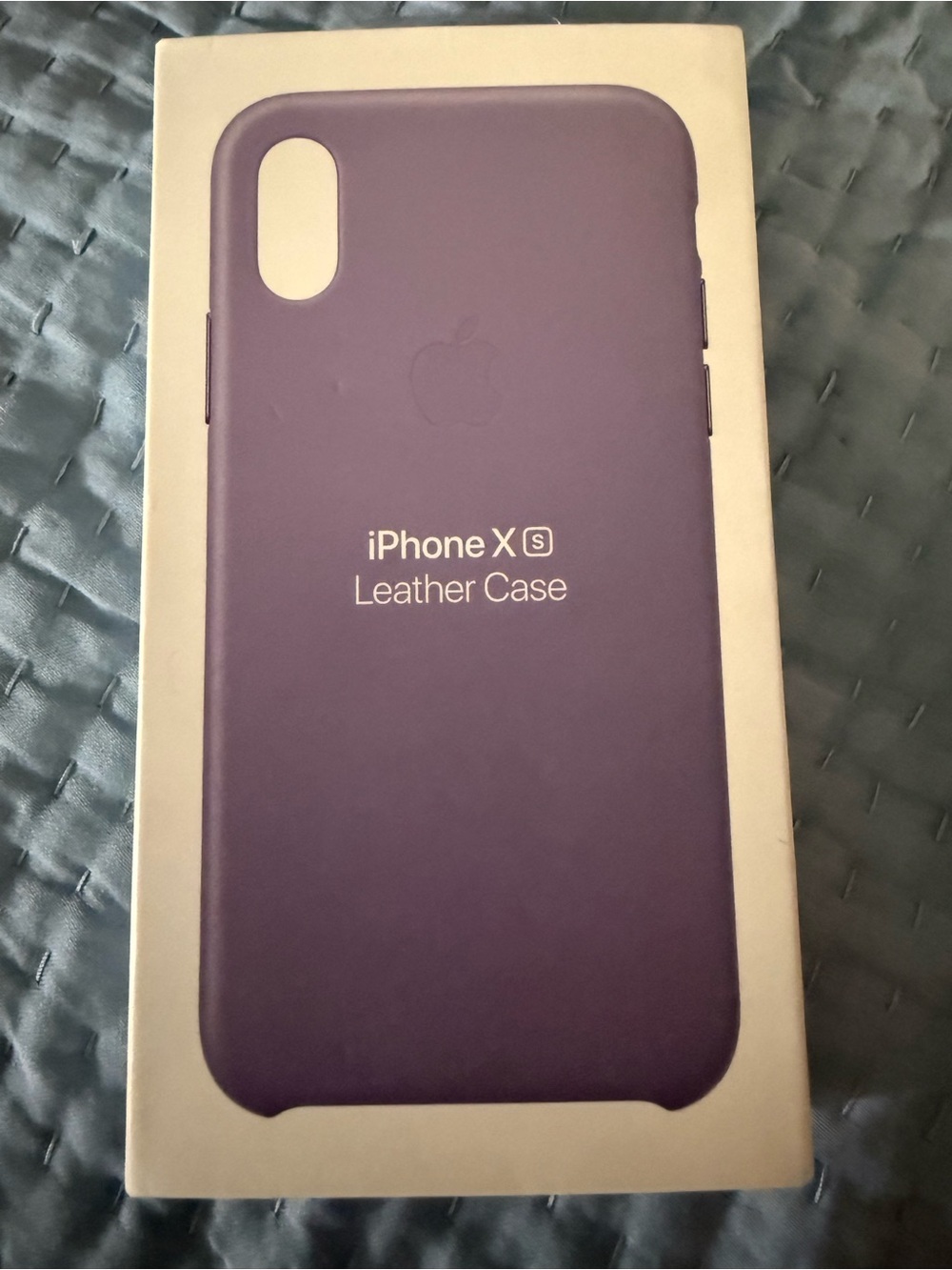 Apple iPhone Xs Leather Case - Lilac